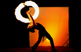 Feuertanz & Schattenspiele