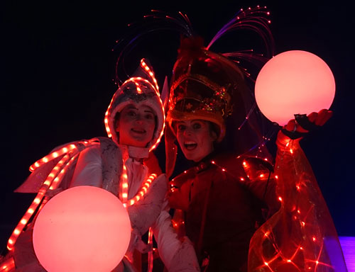 Leuchtende Nächte in Hünxe